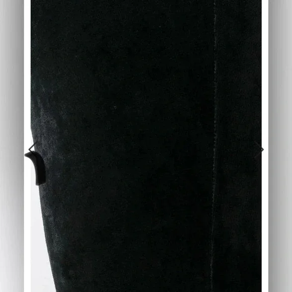 ! THEORY Adbelle Velour Knit Leggings sz M - Picture 4 of 8